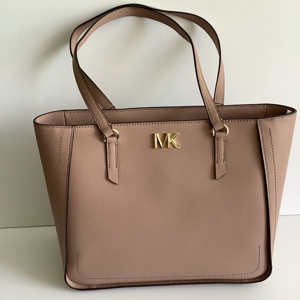 Michael Kors‎ Sylvia Fawn Leather Tote Bag NWT